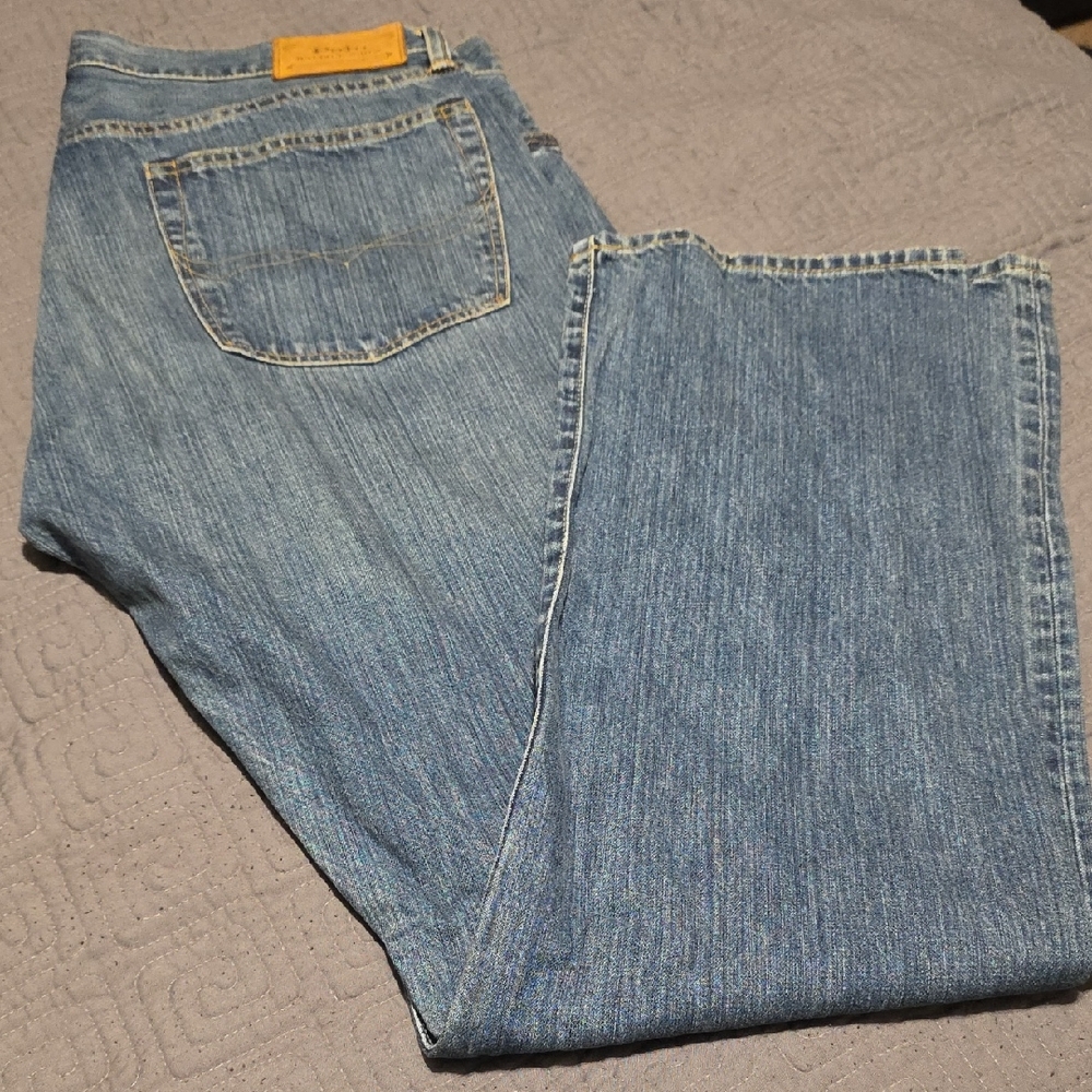 Ralph Lauren Polo Blue Denim with Tan Label